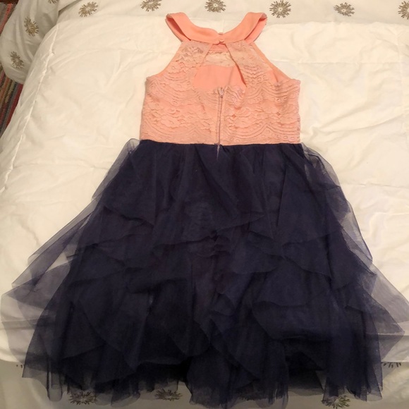 Rare Editions Party Dress, Girls Sz 12 - Picture 3 of 4